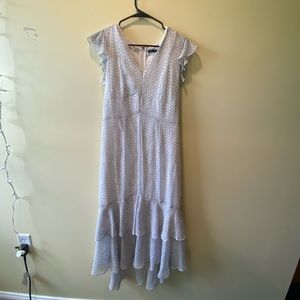 Low front long back dress